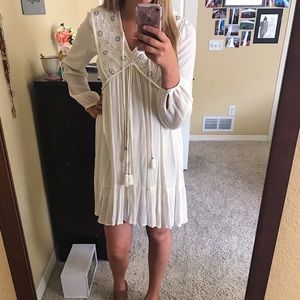 Knox Rose Boho White Dress